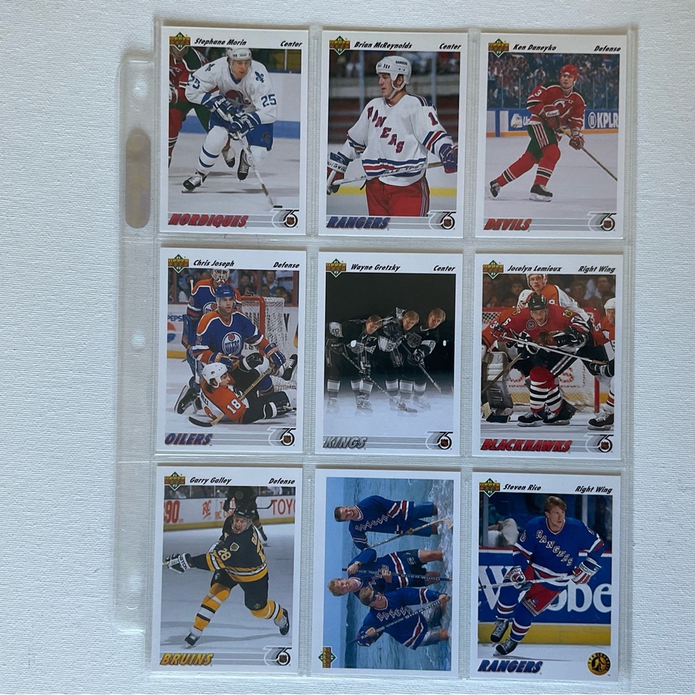 🦉1991 Upper Deck Lo series complete set. 1-500 - Picture 4 of 12